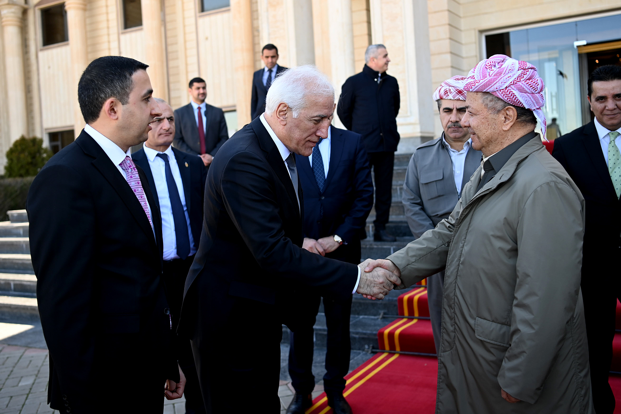 Խաչատուրյանը հանդիպում է ունեցել Իրաքյան Քուրդիստանի Պատվավոր նախագահ Մասուդ Բարզանիի հետ