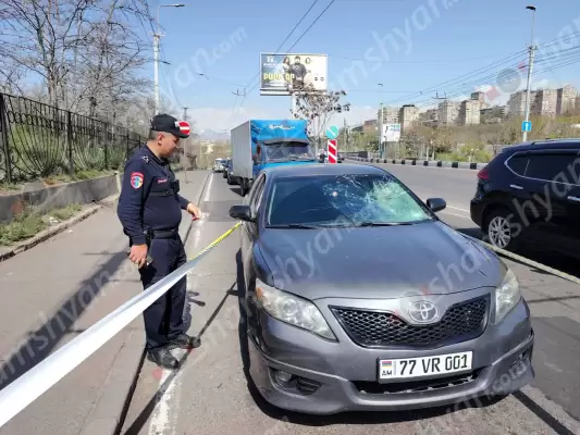Երևանում 27-ամյա վարորդը «Toyota»-ով վրաերթի է ենթարկել հետիոտնի. վերջինը տեղափոխվել է հիվանդանոց