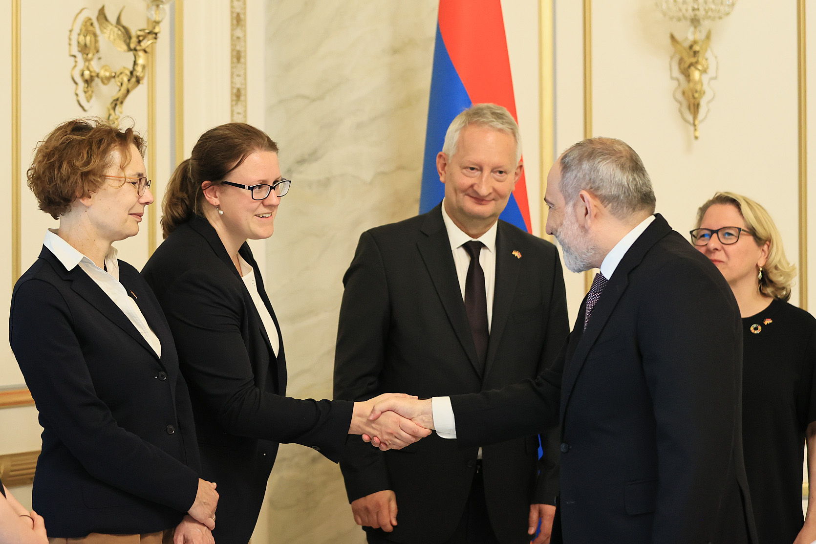 Премьер-министр Пашинян принял федерального министра экономического сотрудничества и развития Германии