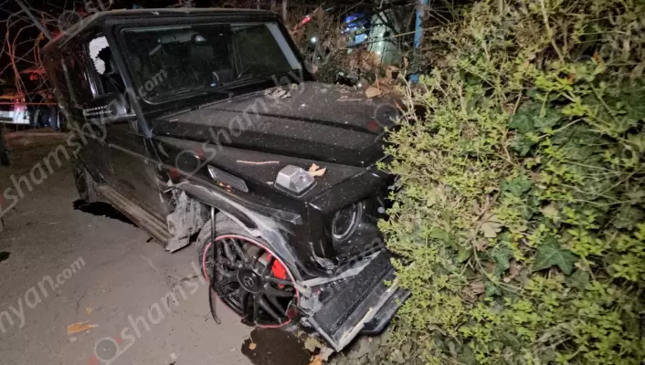 Խոշոր ավտովթար Երևանում. բախվել են Mercedes G-500-ն ու Lexus-ը. վարորդներից մեկը եղել է ոչ սթափ (տեսանյութ)