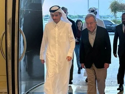 Գուտերեշն ու Կատարի վարչապետը քննարկել են Գազայի հատվածում տիրող իրավիճակը