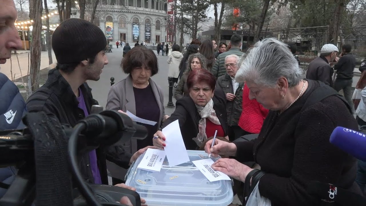 «Չենք վստահում Փաշինյանի իշխանությանը». բողոքի ակցիա՝ ուղիղ
