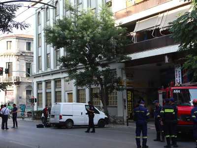  В центре Афин взорвалась самодельная бомба