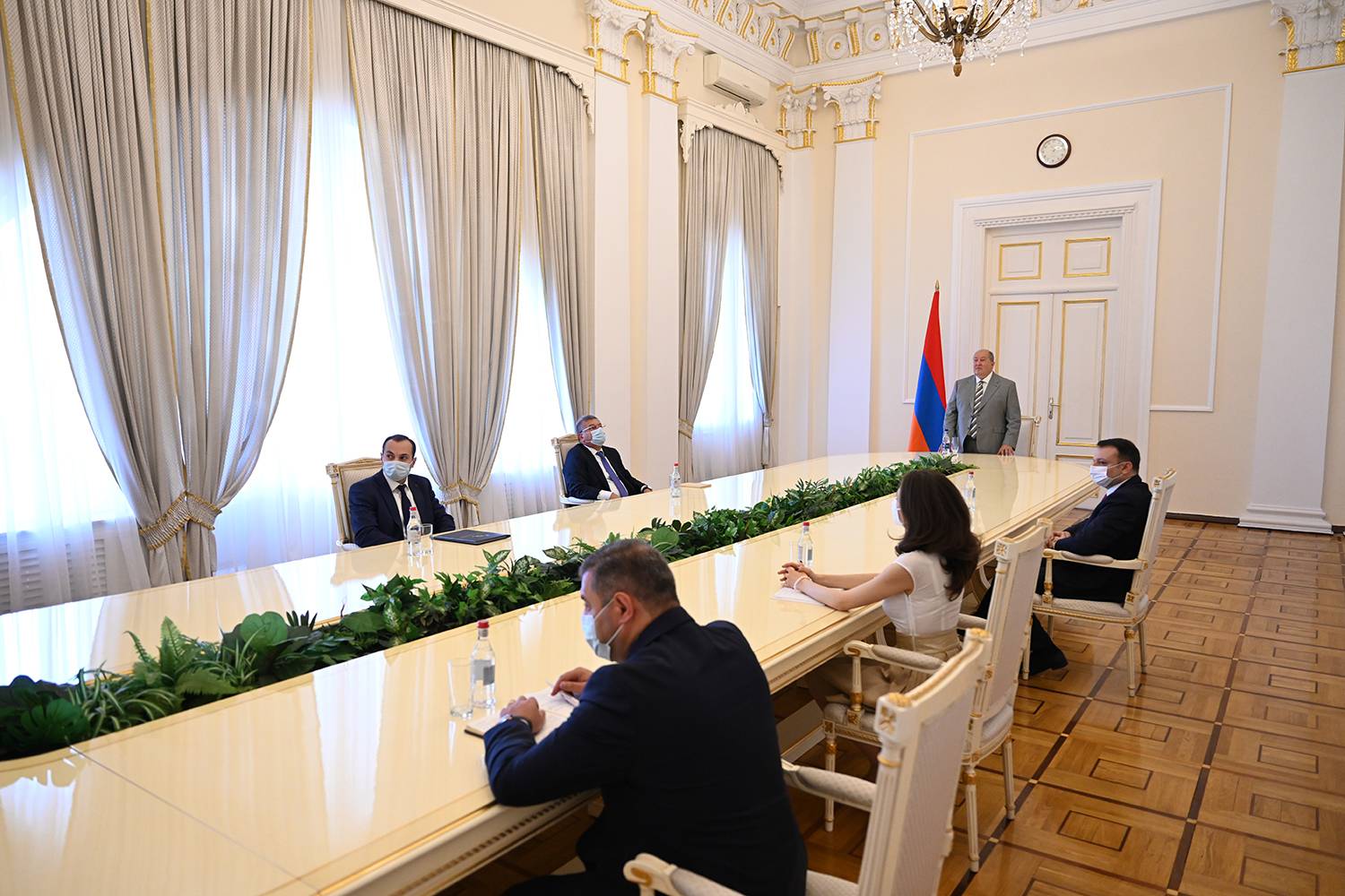 Նախագահական նստավայրում տեղի է ունեցել դատավորների երդման արարողություն