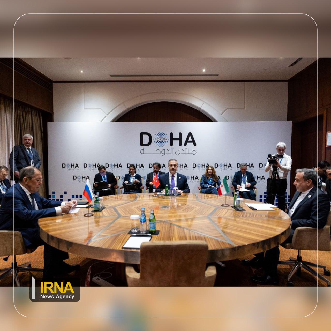 Ռուսաստանի, Իրանի և Թուրքիայի արտգործնախարարները հանդիպել են Դոհայում՝ քննարկելու Սիրիայի հարցը