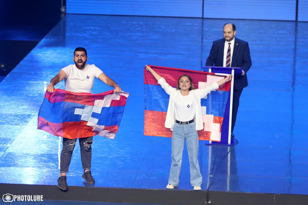 Ադրբեջանին դուր չի եկել, որ բռնցքամարտի Եվրոպայի առաջնության բացման միջոցառմանը ծածանվել է Արցախի դրոշը