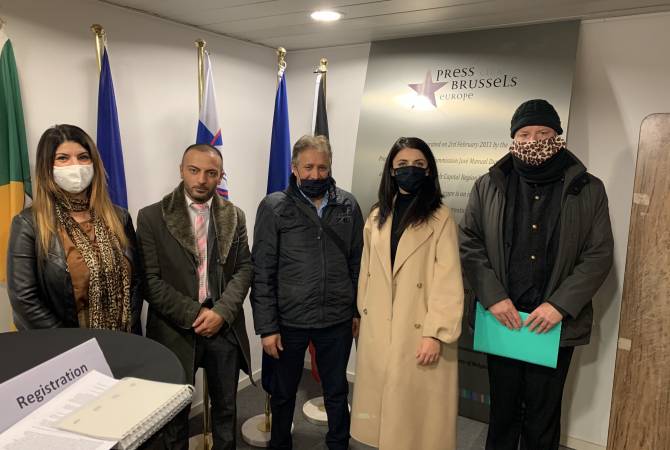 Բելգիայի հայ համայնքը ԵՄ պաշտոնյայի հետ քննարկել է Ադրբեջանի կողմից կասետային ռումբերի ու ֆոսֆորային զենքերի օգտագործման հարցը
