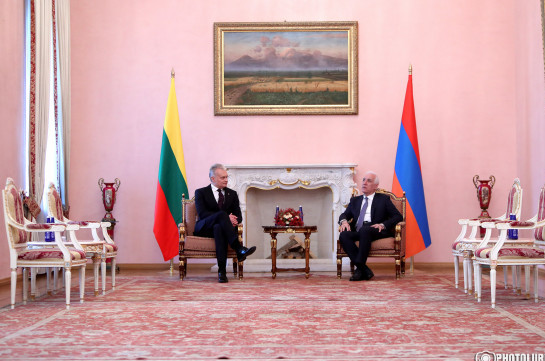Հայաստանի և Լիտվայի նախագահները հանգամանալից քննարկել են հայ-թուրքական հարաբերությունների ներկա վիճակը