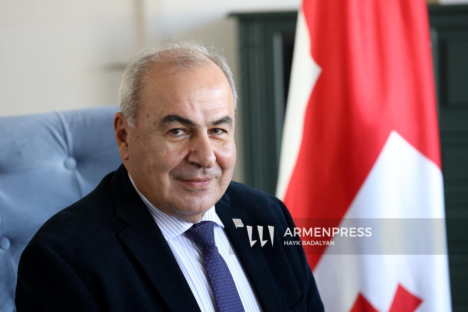 Պետական սահմանի սահմանագծումը և սահմանազատումը մնում է Վրաստանի և Հայաստանի երկկողմ հարաբերությունների օրակարգային կարևոր կետ. ՀՀ-ում Վրաստանի դեսպան
