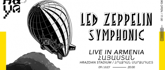 Led Zeppelin Symphonic-ի բացառիկ համերգը Հրազդան մարզադաշտում