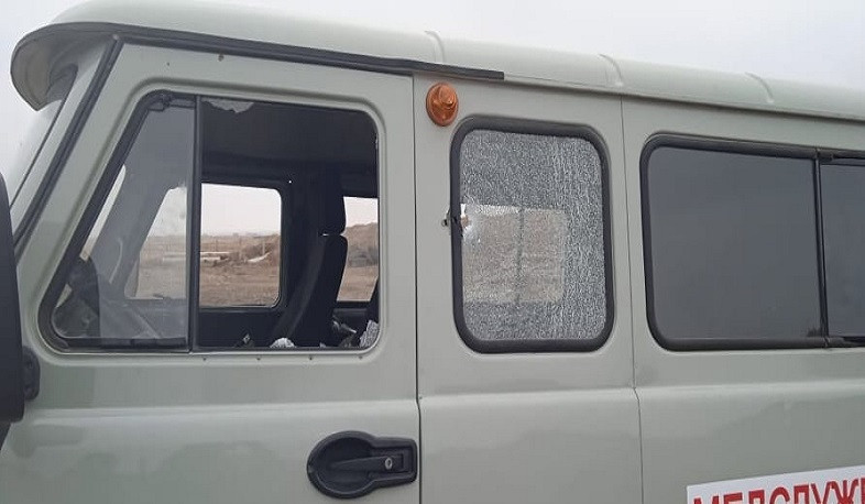 Ադրբեջանական ԶՈՒ ստորաբաժանումները կրակ են բացել ՊԲ սանիտարական մեքենայի ուղղությամբ, հայկական կողմից տուժածներ չկան