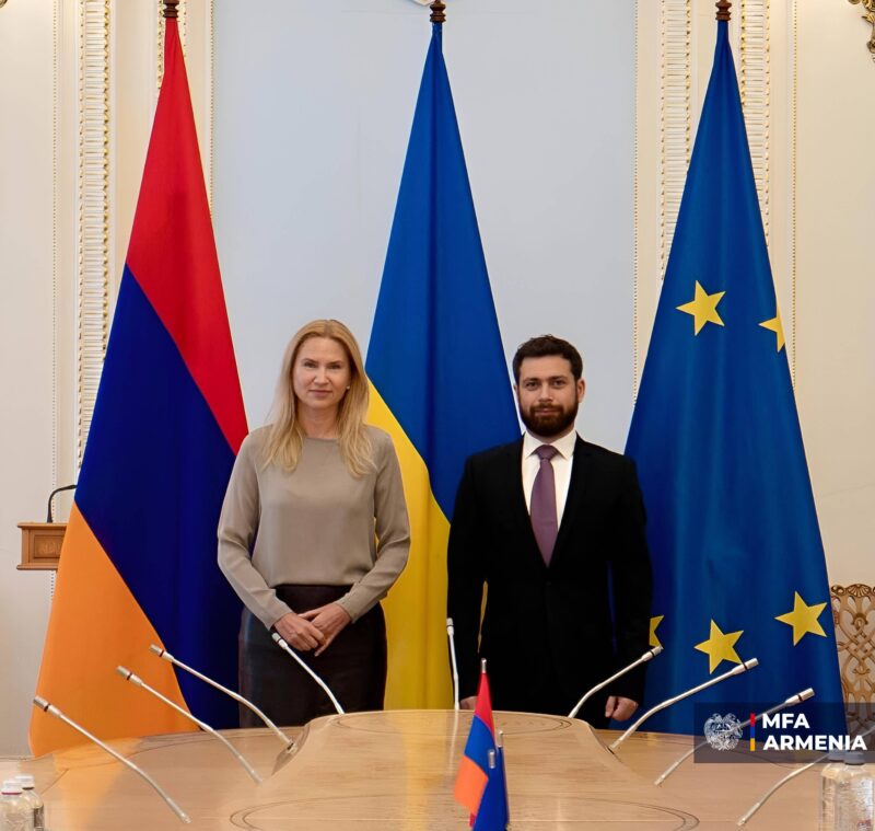 Հայաստան-Ուկրաինա հարաբերությունների օրակարգը քննարկվել է Կիևում
