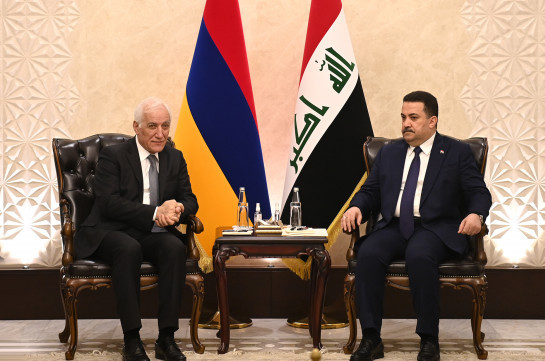 ՀՀ նախագահը հանդիպել է Իրաքի վարչապետի հետ