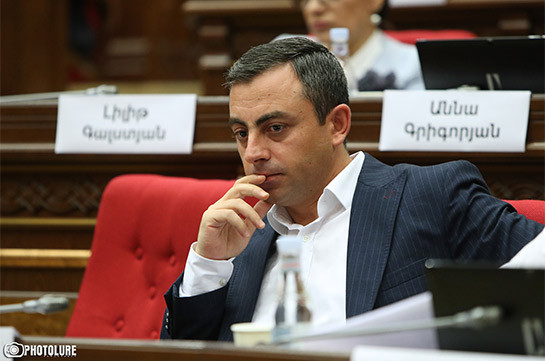 Եթե իմանայինք, որ ԱԺ փոխնախագահ չառաջադրելով կստեղծվեր ճգնաժամ, մենք չէինք առաջադրի. Սաղաթելյան