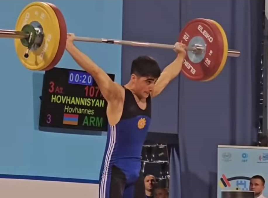 Հայաստանի հավաքականը լավագույնն է ծանրամարտի Մ17 ԵԱ-ում