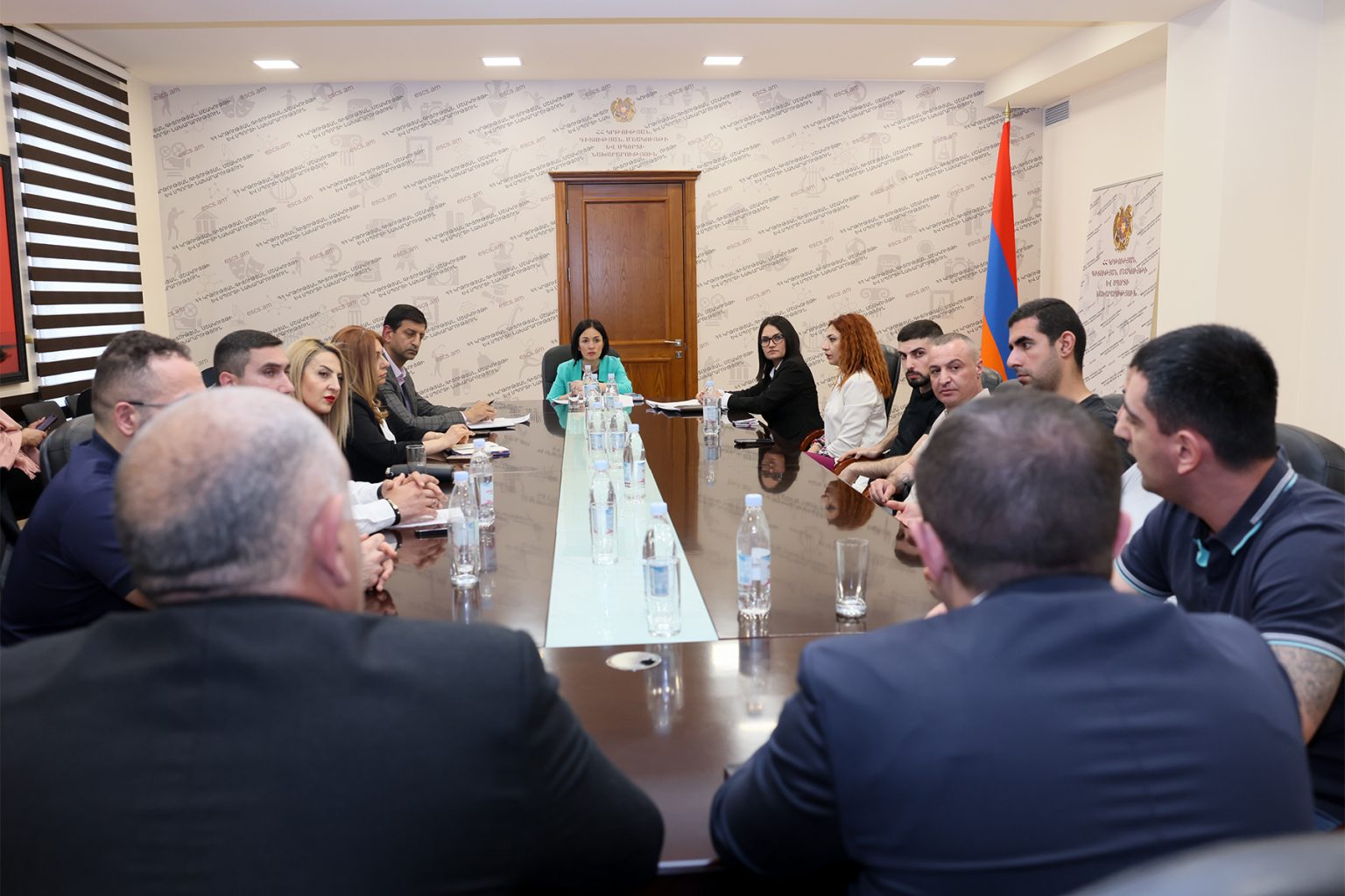 Ժաննա Անդրեասյանը հանդիպել է ֆիթնես ոլորտի ներկայացուցիչների հետ