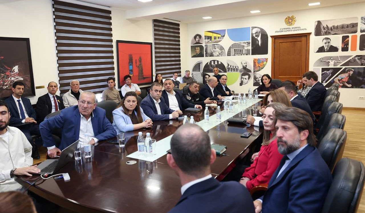 Տեղի է ունեցել Tour of Armenia հեծանվավազքի անցկացման միջգերատեսչական հանձնաժողովի նիստ