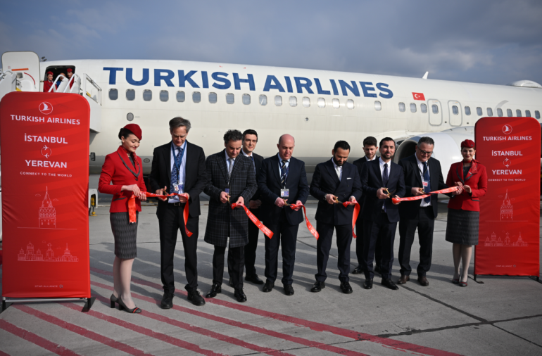 «Turkish Airlines» ավիաընկերությունը մեկնարկել է Ստամբուլ-Երևան-Ստամբուլ երթուղով չվերթերը