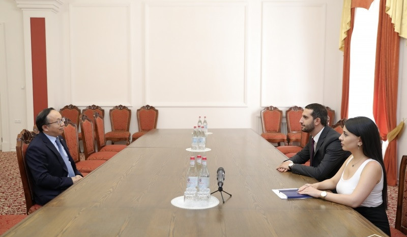 Ռուբինյանը Չինաստանի դեսպանին ներկայացրել է ՀՀ տարածքի հանդեպ Ադրբեջանի ոտնձգությունները