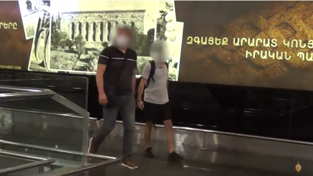 Իշխանության ներկայացուցչի նկատմամբ բռնություն գործադրելու մեղադրանքով հետախուզվողը տեղափոխվեց Երևան (տեսանյութ)
