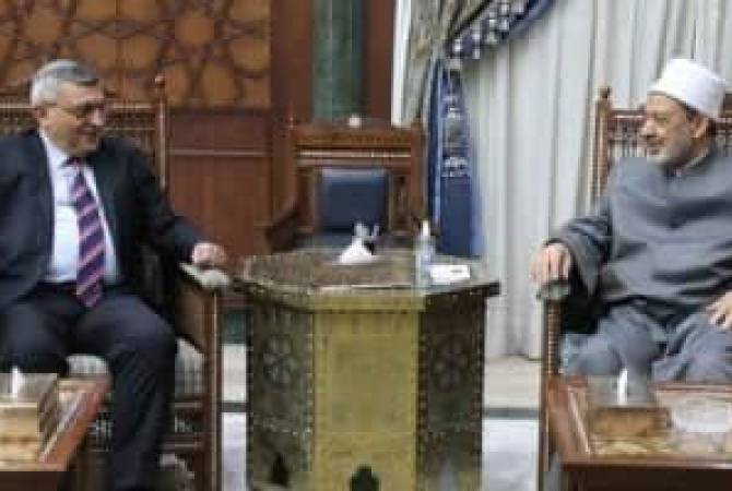 Եգիպտոսում ՀՀ դեսպանն ու Ահմադ Մուհամադ ատ-Տայիբը պայմանավորվել են Մատենադարանի և ալ-Ազհարի համալսարանի միջև ստեղծել համագործակցություն