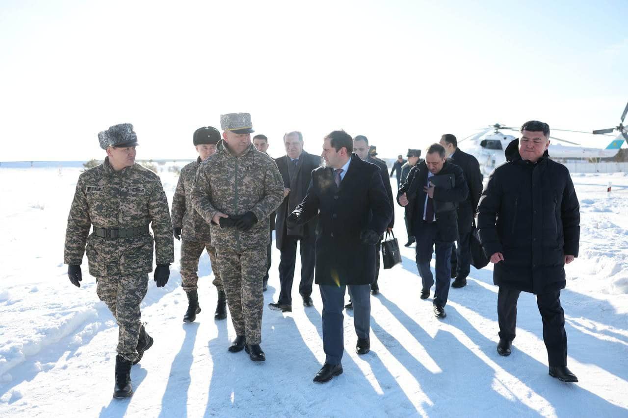 Папикян посетил военный колледж министерства обороны Республики Казахстан имени Шокана Уалиханова