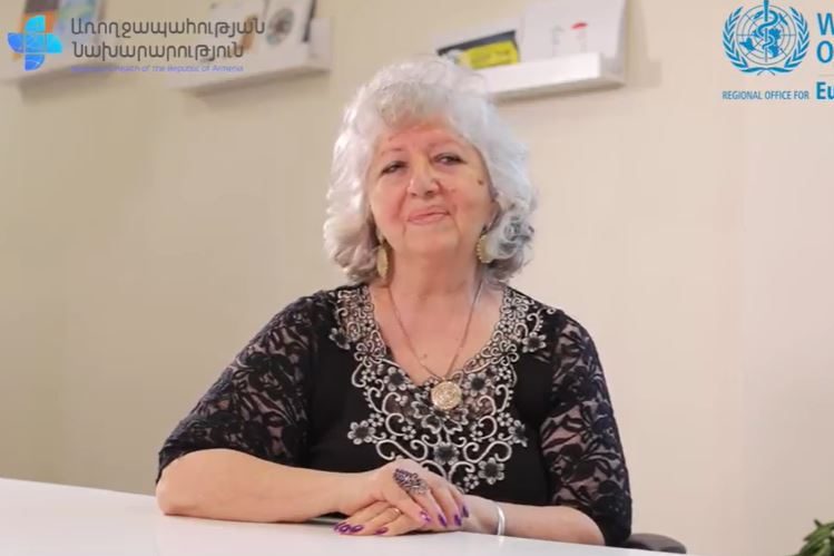 63 տարեկան Բելլա Հարությունյանը պատմում է պատվաստվելու իր փորձի մասին․ ԱՆ (տեսանյութ)