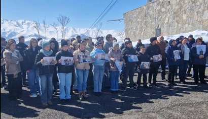 «ՏաԹևեր» ճոպանուղու հարակից տարածքում բողոքի ակցիա է տեղի ունեցել՝ ի աջակցություն Ռուբեն Վարդանյանի եւ մյուսների