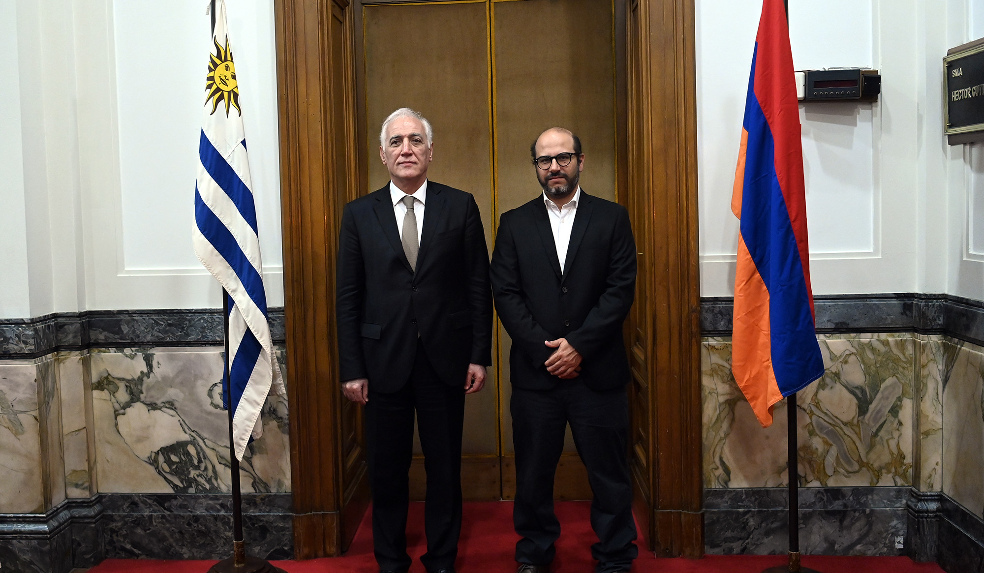 ՀՀ նախագահն ու Ուրուգվայի Ներկայացուցիչների պալատի նախագահը քննարկել են խորհրդարանական դիվանագիտության խթանման ուղիները