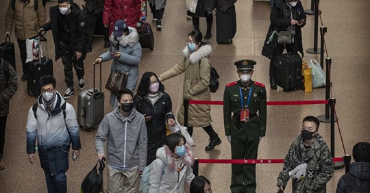 Կորոնավիրուսի նոր բռնկման պատճառով 108 միլիոն մարդ Չինաստանում հայտնվել է կարանտինի մեջ