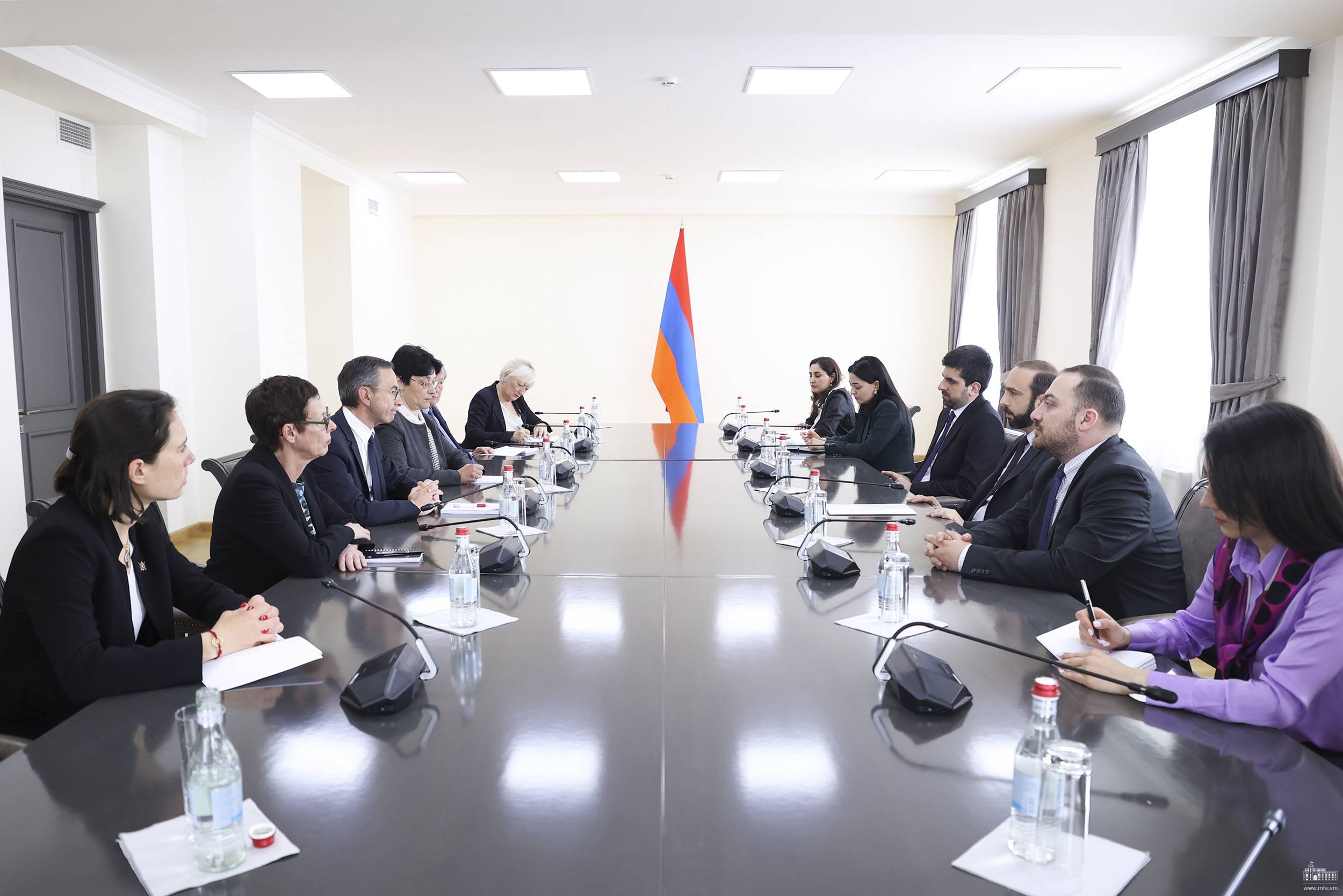 Բրունո Ռըտայոն Միրզոյանին ներկայացրել է նախօրեին Լաչինի միջանցք իր այցելությունն ու արված եզրահանգումները