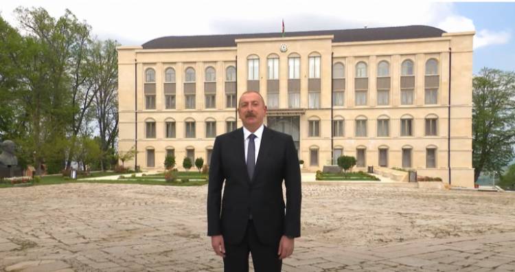 Ալիևը պարծեցել է՝ «Շուշին իրենց հաղթանակի խորհրդանիշն է և պսակը»