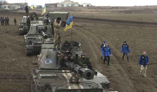 Ուկրաինայի ուժայինները հրաձգության վարժանքներ են անցկացրել Դոնբասում