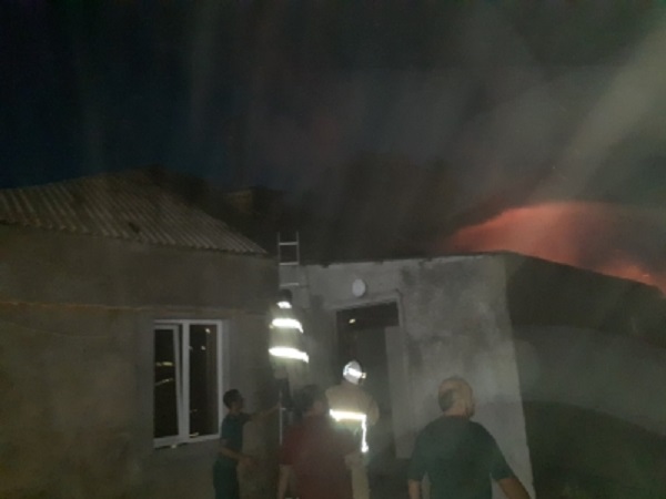 Արալեզ գյուղում հրդեհ է բռնկվել