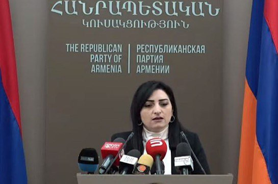 Նիկոլ Փաշինյանի ամեն սուտն ստանալու է համարժեք պատասխան․ Թագուհի Թովմասյան