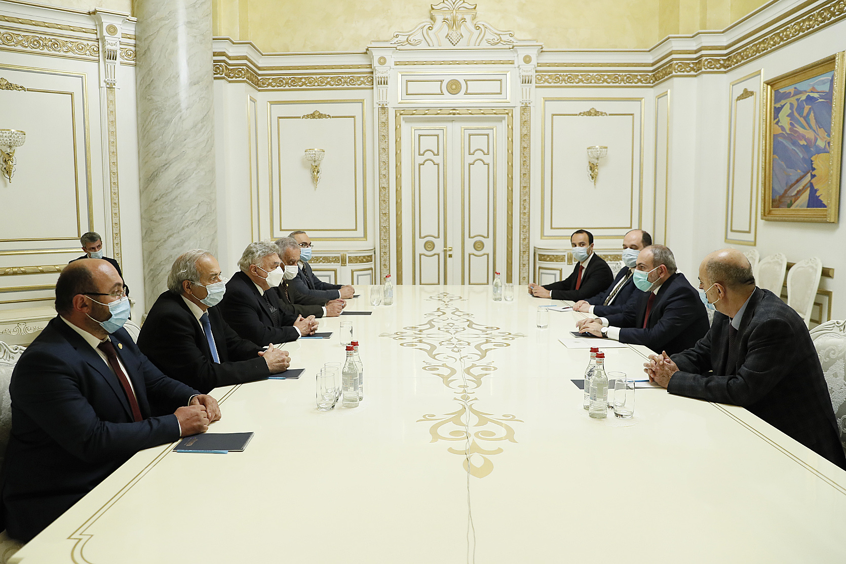 Никол Пашинян принял представителей Центрального правления Армянской либерально-демократической партии