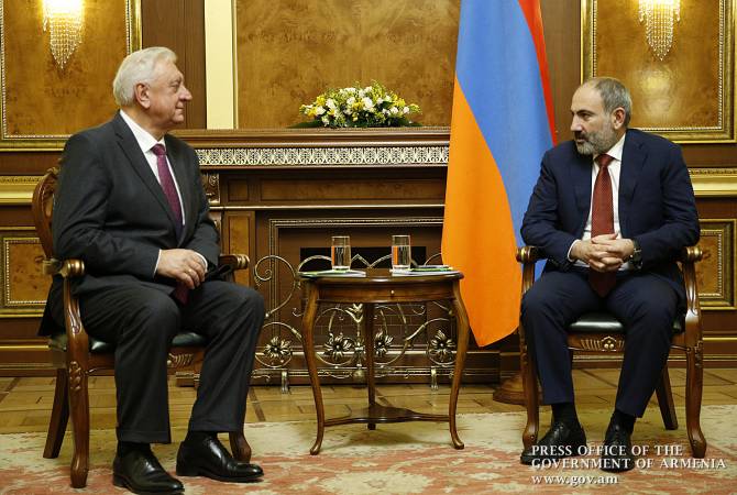 Փաշինյանը և Մյասնիկովիչը քննարկել են ԵԱՏՄ շրջանակում համագործակցության զարգացմանն ուղղված հարցեր