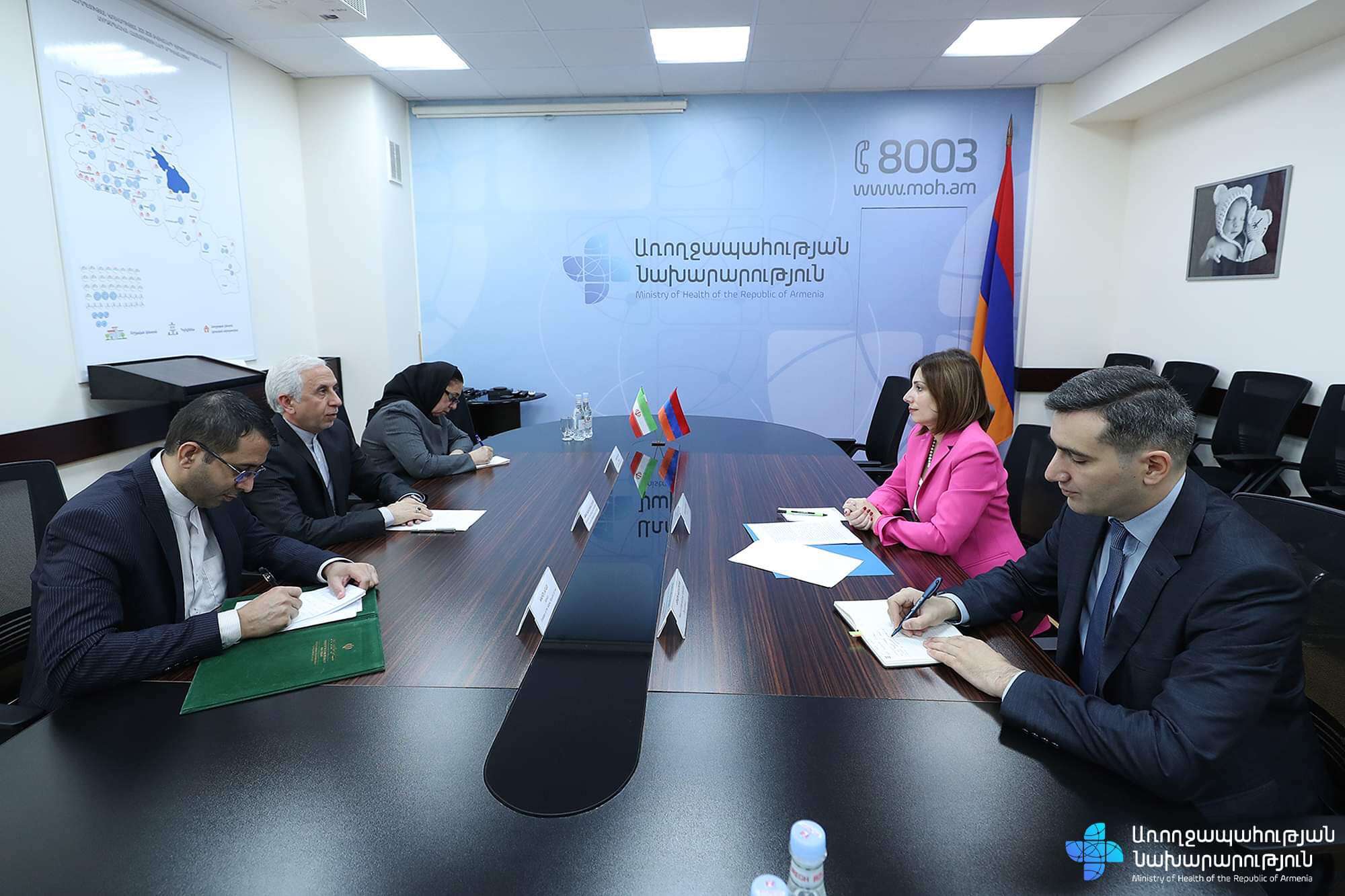 Հայաստանի և Իրանի միջև ապրանքաշրջանառության ընդհանուր ծավալում բժշկական նշանակության ապրանքները զգալի տեղ են զբաղեցնում