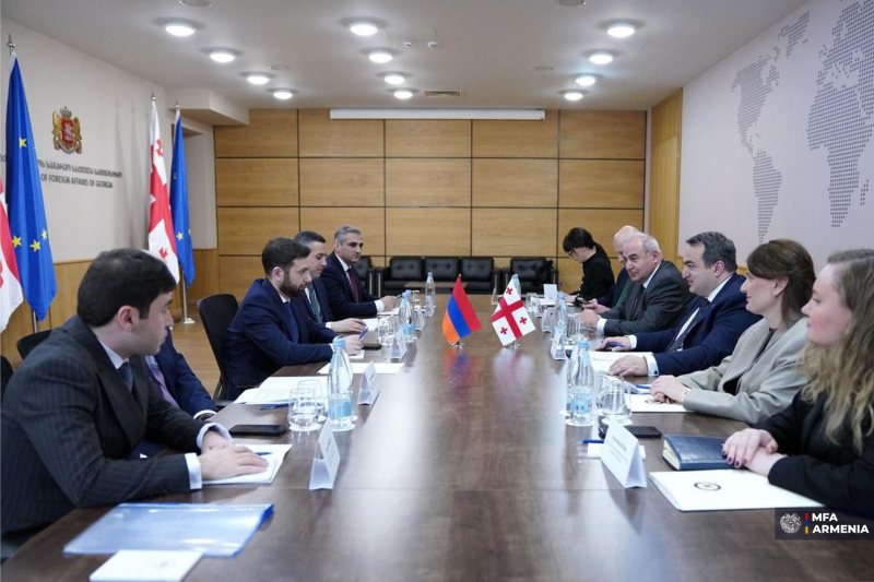 Քաղաքական խորհրդակցություններ Հայաստանի և Վրաստանի ԱԳՆ նախարարությունների միջև