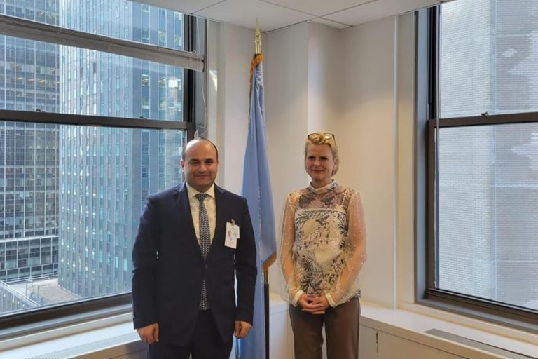 Նարեկ Մկրտչյանը հանդիպել է ՄԱԿ-ի Գենդերային հավասարության և կանանց հզորացման կառույցի գործադիր տնօրենի տեղակալի հետ