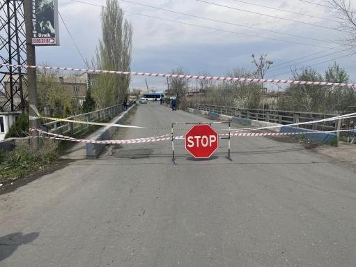 Գեղանիստ-Երևան ավտոճանապարհի կամրջով երթևեկությունը դադարեցվել է
