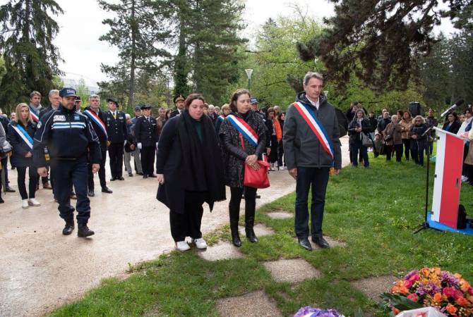 Ֆրանսիայի Գրենոբլ քաղաքում հարգանքի տուրք է մատուցվել Հայոց ցեղասպանության սրբադասված նահատակների հիշատակին