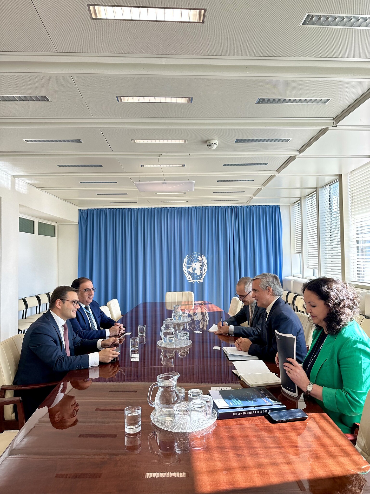 Քննարկվել է Հայաստանի և ՄԱԿ Թմրամիջոցների և հանցավորության դեմ պայքարի գրասենյակի միջև առկա համագործակցության ընթացքը