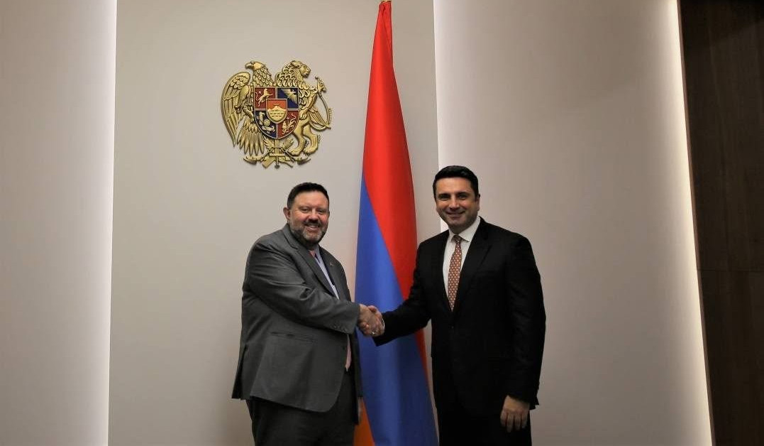 Ալեն Սիմոնյանը և Դեյվիդ Ալենը քննարկել են հետագա փոխգործակցությանը վերաբերող հարցեր