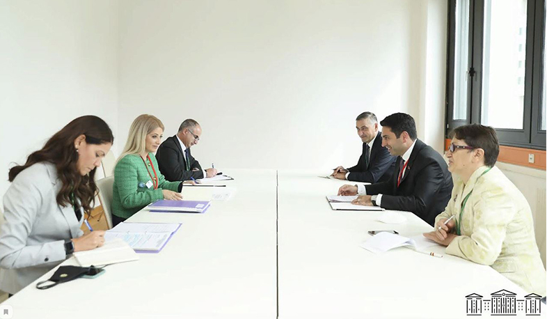 ՀՀ ԱԺ նախագահը հանդիպել է Կիպրոսի Ներկայացուցիչների պալատի նախագահի հետ