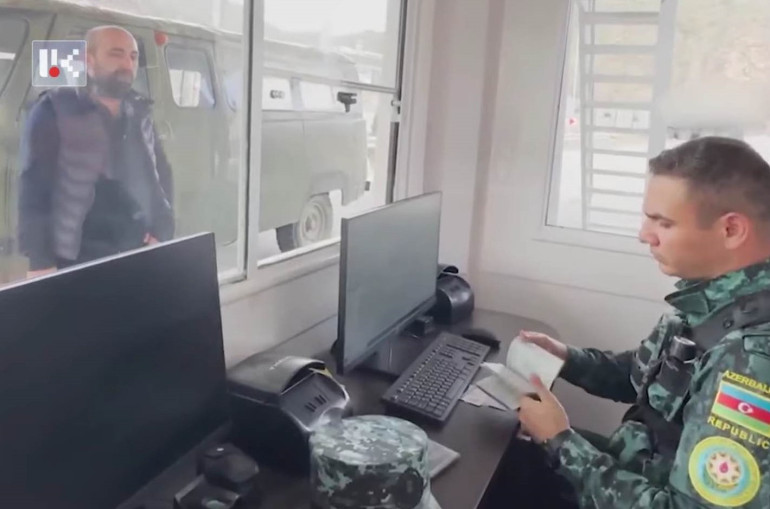 Ինչպես է նկարահանվել ադրբեջանական աղմկահարույց տեսանյութը Լաչինում անցակետի վերաբերյալ․ Արցախի Հանրային ՀԸ (տեսանյութ)