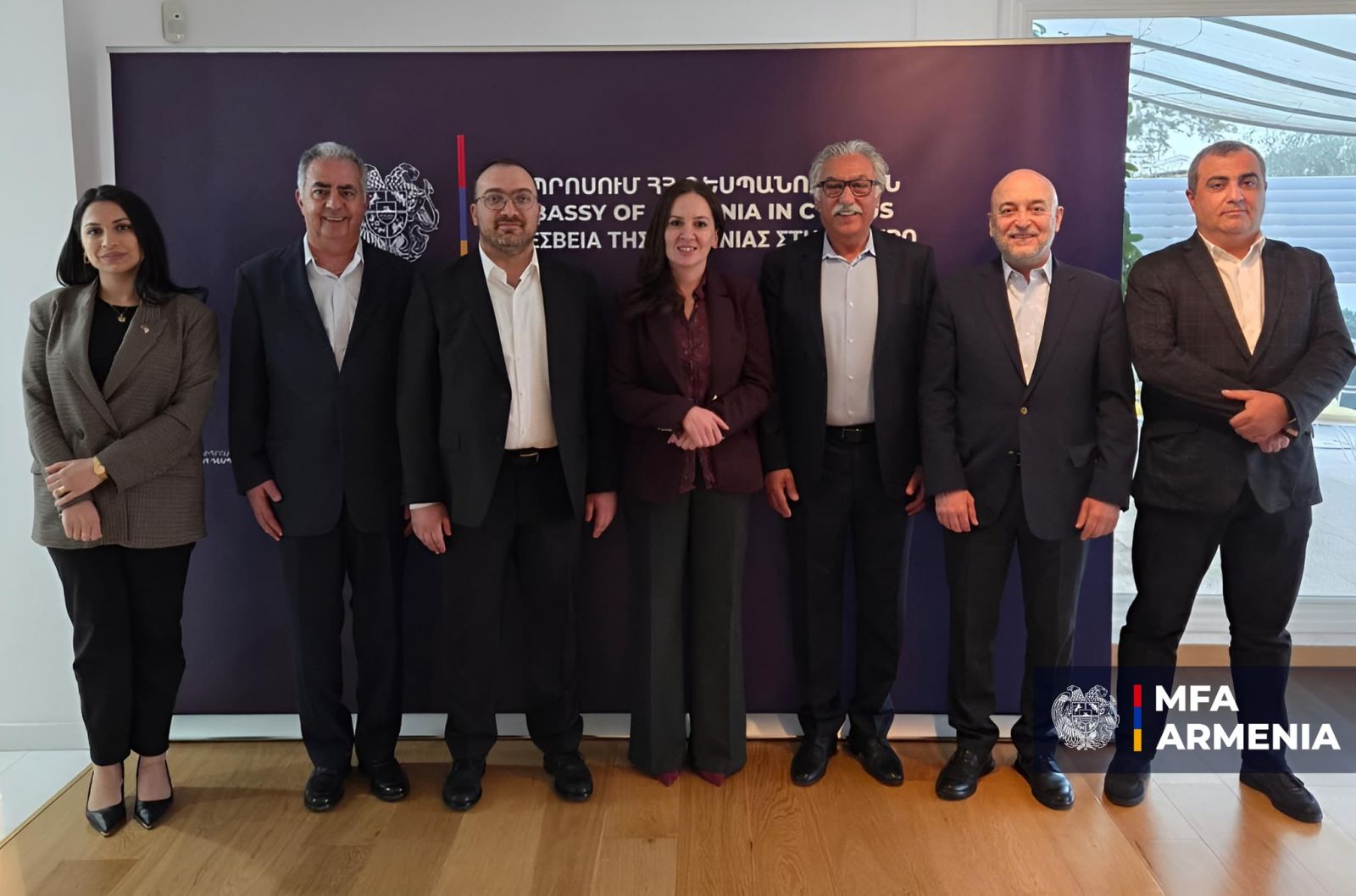 Դավիթ Կարապետյանը հանդիպում է ունեցել ՀԲԸՄ նախագահ Սեմ Սիմոնյանի հետ