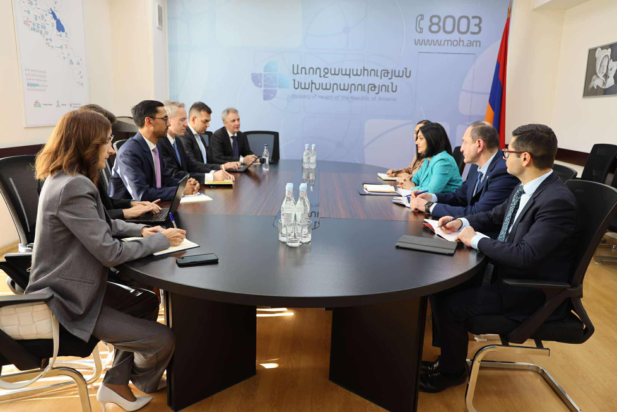 Առողջապահության նախարարի առաջին տեղակալն ընդունել է Արժույթի միջազգային հիմնադրամի՝ Վաշինգտոն DC-Բալթիմոր տարածաշրջանի Միսիայի ղեկավարին