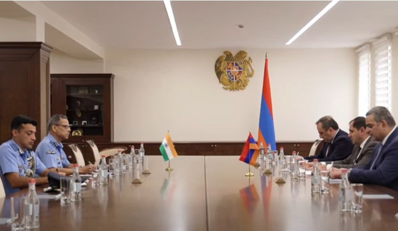 Պապիկյանն ընդունել է Հնդկաստանի Պաշտպանական ազգային քոլեջի պատվիրակությանը