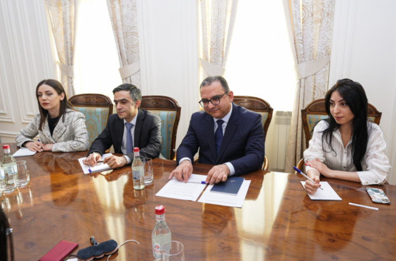 Փոխվարչապետն ընդունել է Աշխատանքի միջազգային կազմակերպության ներկայացուցիչներին
